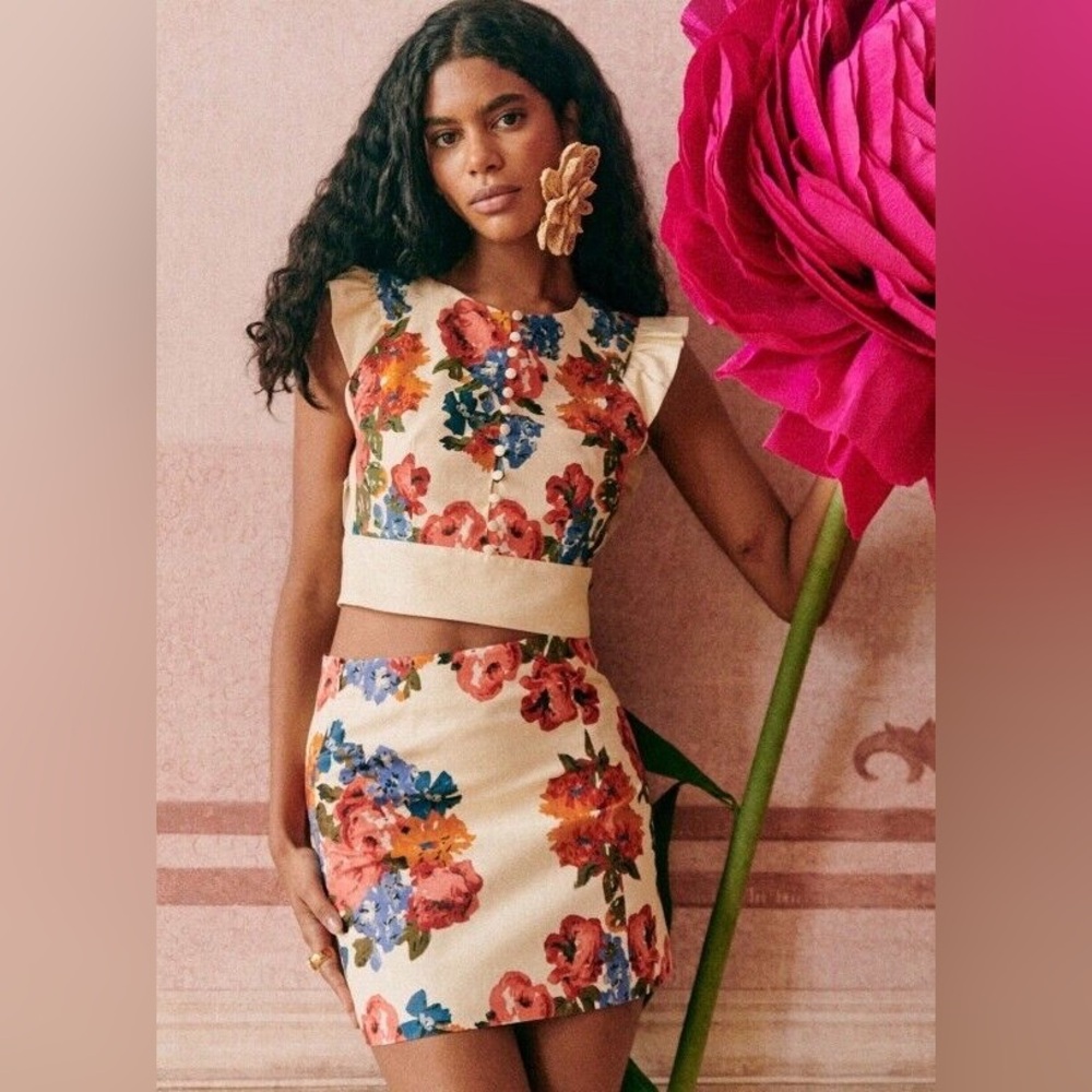 Sezane Maximilia Skirt - Picture 2 of 6